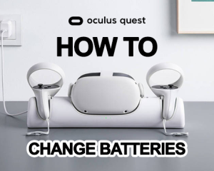 Cómo cambiar las baterías de Oculus Quest 2